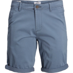 JACK & JONES - Bermuda Tipo Chino De Niño - Gris