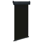 vidaXL Balkonscherm 100x250 cm - Negro