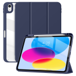 Solidenz Hybrid Hoes iPad 10 - 2022 10.9 inch - Donker - Blauw