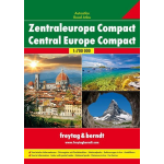 Centraal Europa Compact Wegenatlas F&B