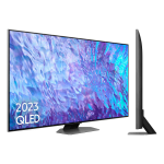 Samsung - TV QLED 138cm (55") TQ55Q80CAT Direct Full Array 4K Inteligencia Artificial Smart TV