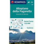 Kompass WK649 Altopiano della Paganella, Dolomiti di Brenta