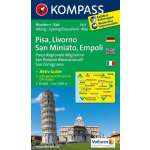 Kompass WK2457 Pisa, Livorno, San Miniato, Empoli