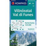 Kompass WK627 Villnösstal / Val di Funes