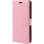 Basey Iphone 14 Hoesje Book Case Kunstleer Cover Hoes Iphone 14-licht - Roze