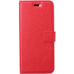 Basey Iphone 14 Pro Max Hoesje Book Case Kunstleer Cover Hoes Iphone 14 Pro Max- - Rood