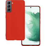 Basey Samsung Galaxy S22 Plus Hoesje Siliconen Hoes Case Cover Samsung Galaxy S22 Plus- - Rood