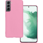 Basey Samsung Galaxy S22 Plus Hoesje Siliconen Hoes Case Cover - Licht - Roze