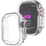 Basey Apple Watch Ultra (49 Mm) Screen Protector Beschermglas Tempered Glass - Transparant