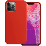 Basey Iphone 14 Pro Max Hoesje Siliconen Hoes Case Cover Iphone 14 Pro Max- - Rood