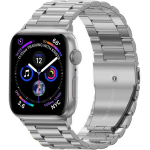 Basey Apple Watch 1-8 / Se - 42/44/45 Mm Smartwatchbandje Apple Watch 1-8 / Se - 42/44/45 Mm-zilver