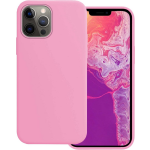 Basey Iphone 14 Pro Max Hoesje Siliconen Hoes Case Cover Iphone 14 Pro Max-licht - Roze