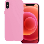 Basey Iphone Xs Max Hoesje Siliconen Hoes Case Cover Iphone Xs Max-licht - Roze