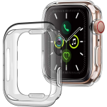 Basey Apple Watch 6 (40 Mm) Screen Protector Beschermglas Tempered Glass - Transparant