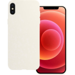 Basey Hoes Voor Iphone Xs Hoesje Siliconen - Hoes Voor Iphone Xs Case Siliconen - Wit