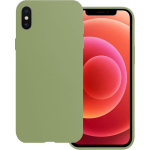 Basey Iphone Xs Hoesje Siliconen Hoes Case Cover Iphone Xs- - Groen