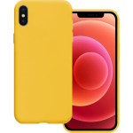 Basey Iphone Xs Hoesje Siliconen Hoes Case Cover Iphone Xs- - Geel
