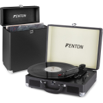 Fenton Platenspeler Bluetooth En Usb Met Ingebouwde Speakers - Rp115c - Retro - Zwart