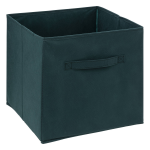 Opbergmand/kastmand - 29 Liter - Emerald Groen - 31 X 31 X 31 Cm - Opbergmanden