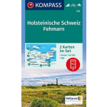 Kompass WK740 Holsteinische Schweiz, Fehmarn