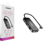 Sitecom USB-C naar HDMI, LAN, 2x USB-A en 2x USB-C