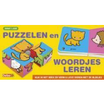 Puzzelen en woordjes leren