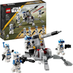 Lego - Juguete De Construcción Pack De Combate: Soldados Clon De La 501 Con Vehículo Star Wars