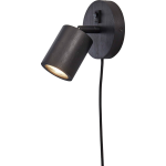 Good&Mojo Wandlamp Java - Bamboe - Ø12cm - Zwart