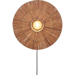 Good&Mojo Wandlamp Iguazu - Jute - Ø55cm - Bruin