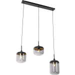 QAZQA Hanglamp kyan Design - L 102cm - Grijs
