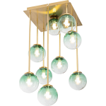 QAZQA Plafondlamp athens Art Deco - L 31cm - Verde