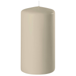 Enlightening Candles 1x Cilinderkaars/stompkaars 6 X 12 Cm 45 Branduren - Stompkaarsen - Beige