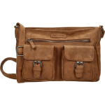 Bicky Bernard Bicky Bernard Dames Tas- Cognac - Camel -Bb66668 - Zwart