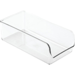 Idesign - Open Opbergbox, 13 X 28.2 X 8.9 Cm, Kunststof, Transparant - Idesign Linus