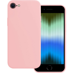 Basey Apple Iphone Se (2022) Hoesje Siliconen Hoes Case Cover - Licht - Roze