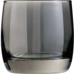 Luminarc Whisky Tumbler Glazen - 4x - Transparant Zwart - 300 Ml - Whiskeyglazen