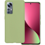 Basey Xiaomi 12x Hoesje Siliconen Hoes Case Cover Xiaomi 12x- - Groen