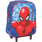 Spiderman Handbagage Reiskoffer/trolley/rood - 28 Cm - Voor Kinderen - Kinder Reiskoffers - Blauw