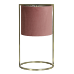 Light & Living - Tafellamp Santos - 25x25x45cm - Roze