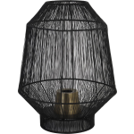 Light & Living - Tafellamp Vitora - 37x37x46cm - Zwart