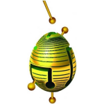 Goliath Smart Egg Hive Labyrinth Puzzle - Goud/ Turquoise