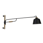 Light & Living - Wandlamp Banu - 120x25x45cm - Zwart