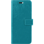 Basey Oneplus Nord Ce 2 Lite Hoesje Book Case Kunstleer Cover Hoes - Turquoise