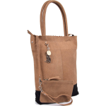 Shopper Van 4east Met Kleine Portemonnee, Leren Shopper Zichron 4east - Bruin