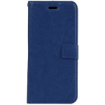 Basey Apple Iphone 8 Hoesje Book Case Kunstleer Cover Hoes - Donker - Blauw