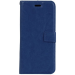 Basey Apple Iphone 7 Hoesje Book Case Kunstleer Cover Hoes - Donker - Blauw