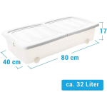 Opbergbox - Onderbedbox - Onderbedbox 32 Liter