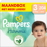 Pampers - Harmonie - Maat 3 - Maandbox - 204 Stuks - 6/10 Kg