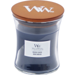 Woodwick Geurkaars Mini Indigo Suede - 8 Cm / ø 7 Cm - Grijs