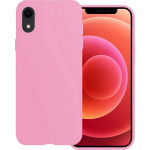 Basey Apple Iphone Xr Hoesje Siliconen Hoes Case Cover Apple Iphone Xr-licht - Roze